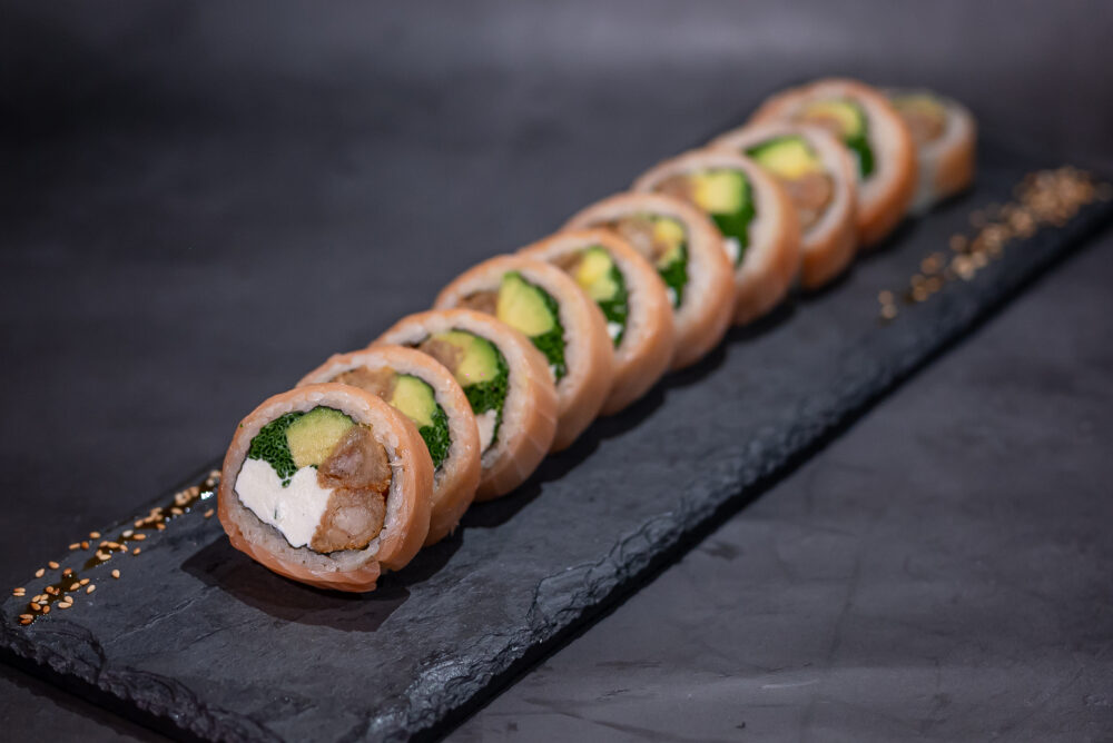Sake roll - Camarón Furay