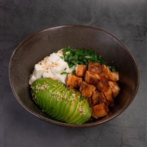 Gohan pollo teriyaki