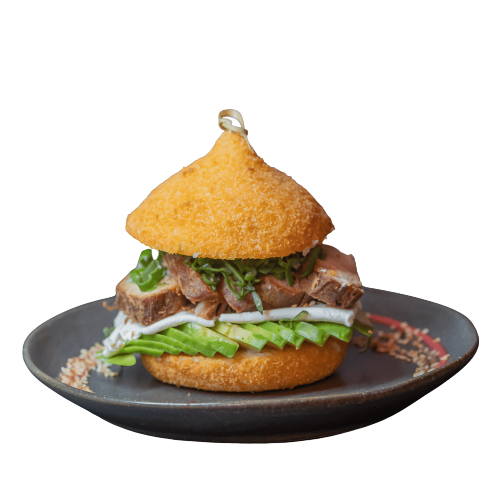 Sushi burger - Pollo Teriyaki