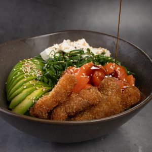 Gohan salmón & camarón furay