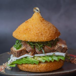 Sushi burger -  Pollo Teriyaki