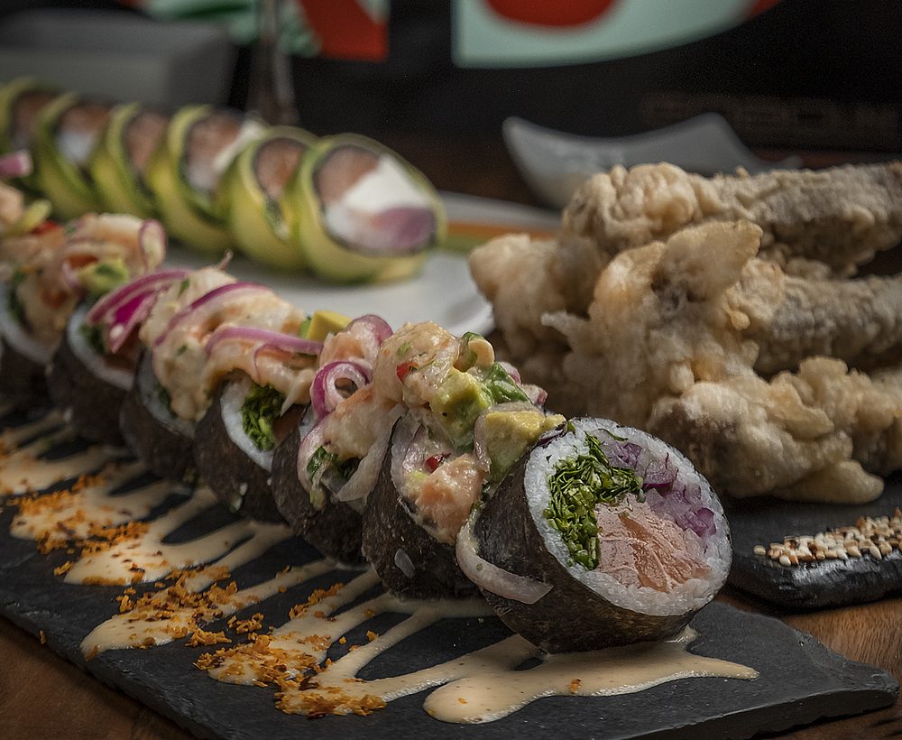 Roll Acevichado- Salmon Acevichado