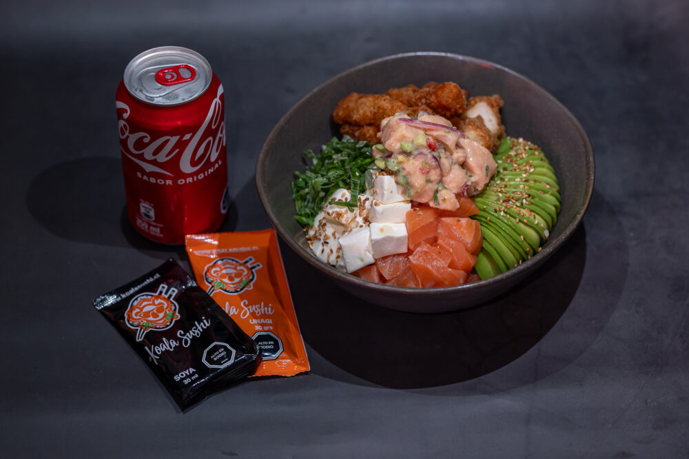 Jueves: Gohan Proteico + Bebida + Salsa Soya o Unagi
