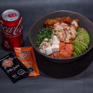 Jueves: Gohan Proteico + Bebida + Salsa Soya o Unagi