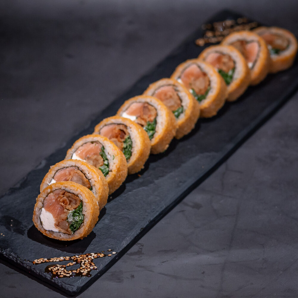 Hot Roll - Salmón - Camarón Furay