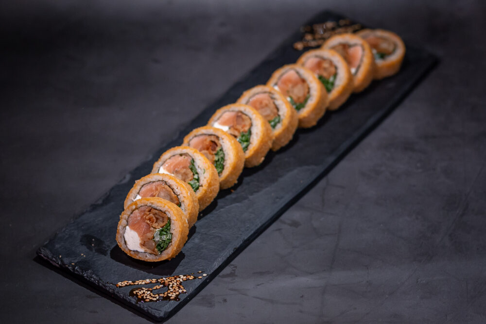 Hot Roll - Salmón - Camarón Furay