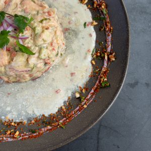 Ceviche 1kg +Crispy Chips