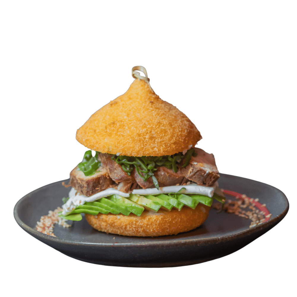 Sushi burger - Pollo Teriyaki